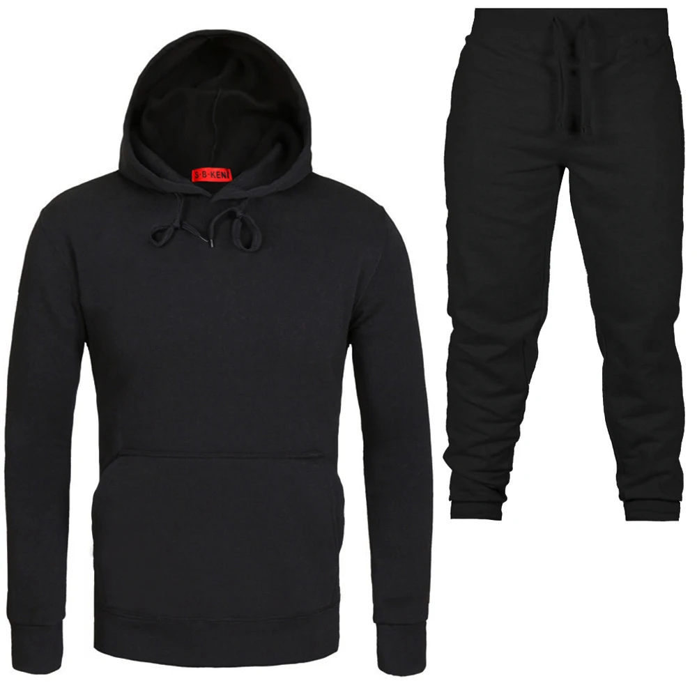 2019 Free Shipping Hot Sets Customized Print Men Hoodies+Pants Two Pieces Suits fashion clothing Wi