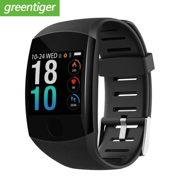 

Q11 Smart Watch Waterproof Fitness Bracelet Big Press Screen Message Remind Heart Rate Time Smartband Activity Tracker Wristband