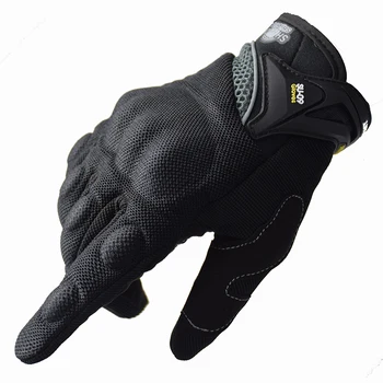 

Motorcycle Riding Gloves Cycling Gloves Full Finger Motocross Motorbike Gloves luvas da moto Touch Screen Black M-XXL
