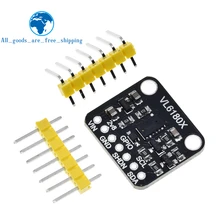 Vl6180 vl6180x range finder módulo sensor de variação óptica para arduino i2c interface 3.3v 5v reconhecimento gesto