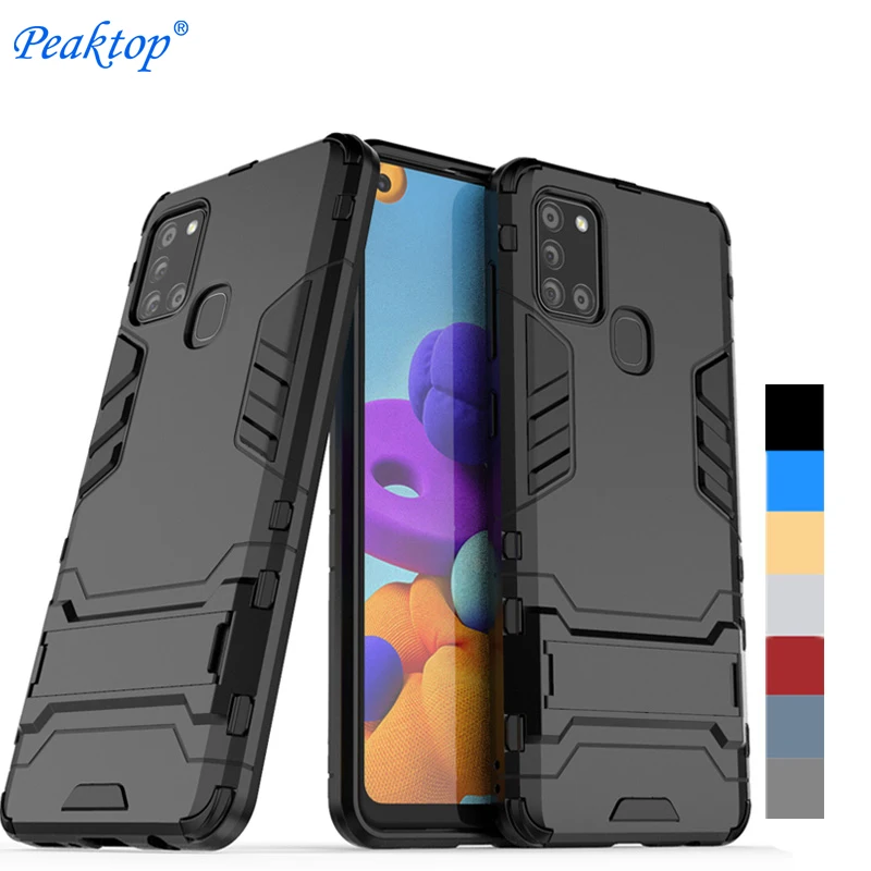 Per Samsung Galaxy A32 5G Custodia Cover A12 M31 A21S M51 M30S M21 A01 A51 A71 Supporto Per Robot Supporto Antiurto Custodia Per Telefono