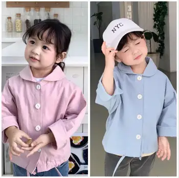 

2020 new wholesale girls coat spring cotton full sleeve kids girls jackets 1-6t