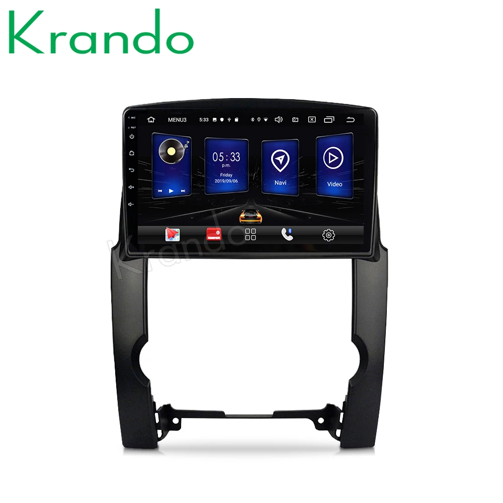 Автомобильная Мультимедийная система Krando Android 9 0 10 1 дюйма IPS Full touch для KIA Sorento 2 XM