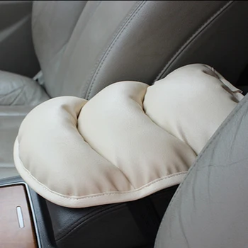 

Universal Car PU Leather Soft Central Armrest Console Box Pad Cover Cushion Armrest Seat Protective Pad Mat Auto Accessories