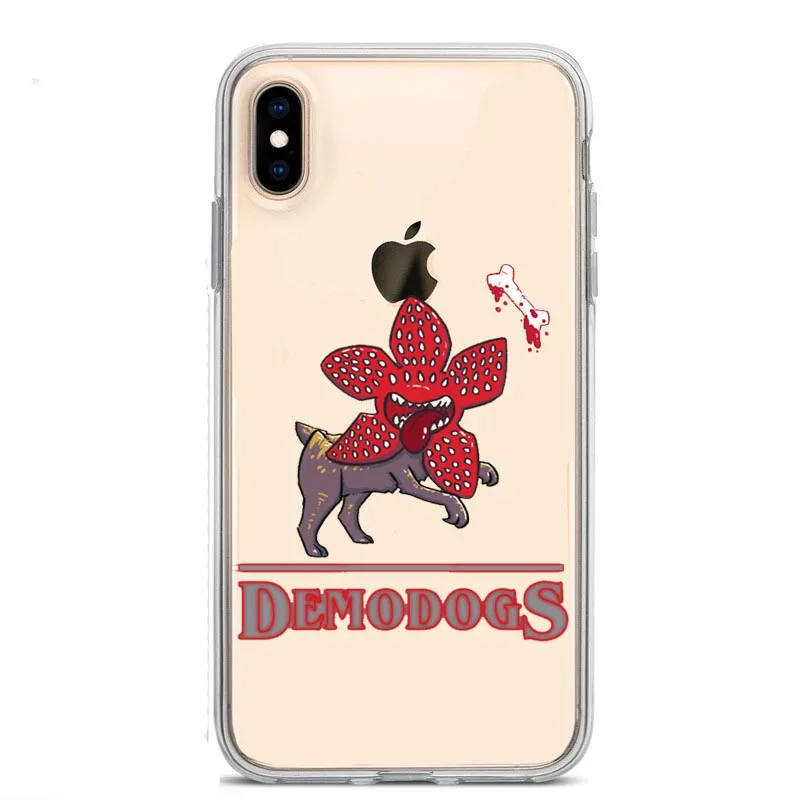 Stranger things Сезон 3 Мягкий Силиконовый ТПУ чехол для телефона чехол для iPhone 8 7 6 6S Plus X XS MAX 5 5S SE XR Американский ТВ Coque Capa - Цвет: TPU