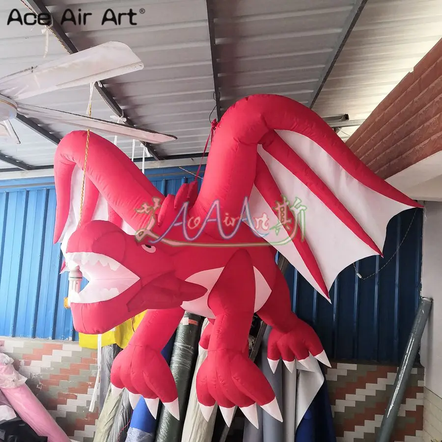 Современный надувной дракон для вечерние 3 М L|Надувные игрушки| |