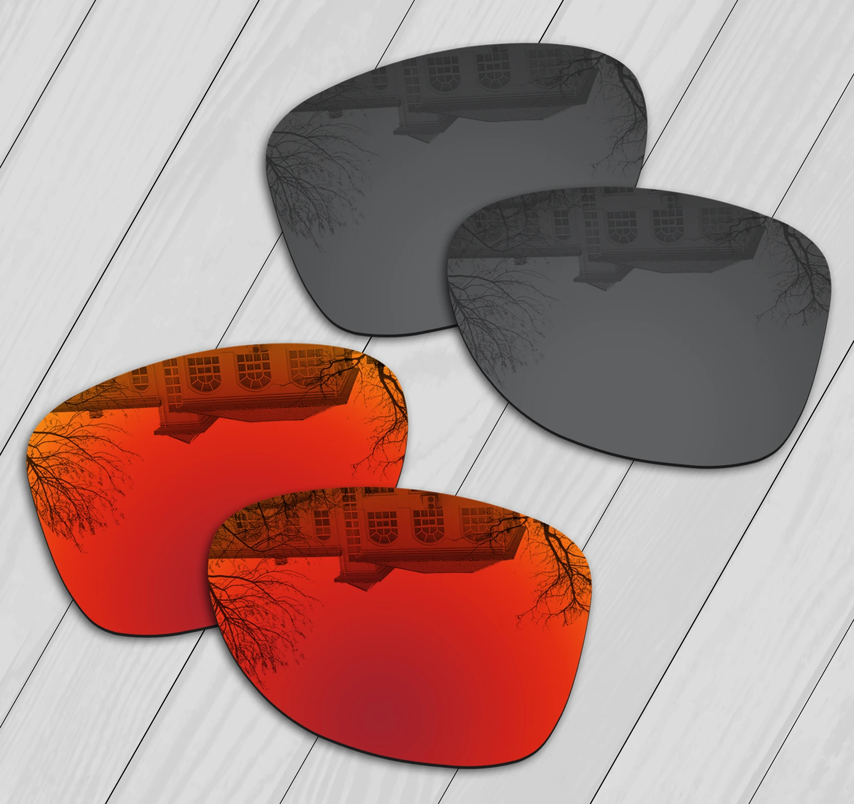 Очки солнцезащитные поляризационные для Oakley Crosshair 2012 OO4060 2 пары | Аксессуары