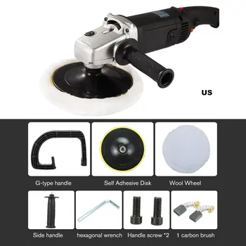 

Electric Car Grinder Polisher 3000RPM 6 Adjustable Speed Auto Polishing Machine Sanding Waxing Power Tools