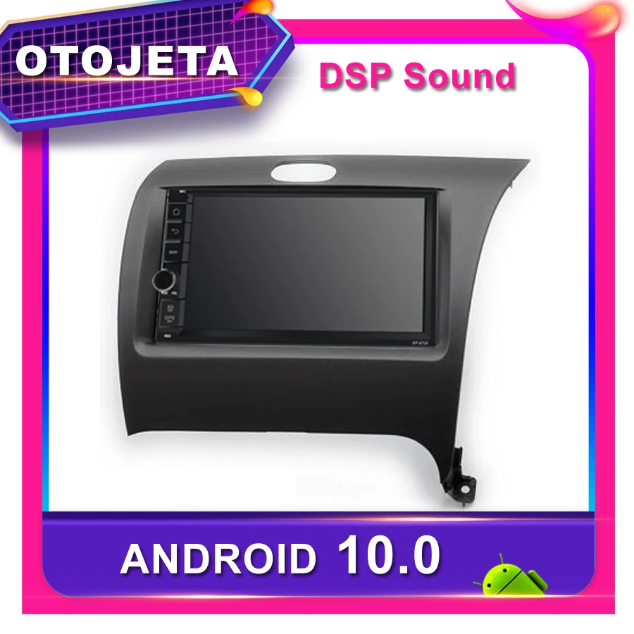 Рамка android 10,0 dvd-плеер автомобильный Радио для Kia Forte 2013 правое колесо вождение автомобиля gps Мультимедиа bluetooth NAVI магнитофон