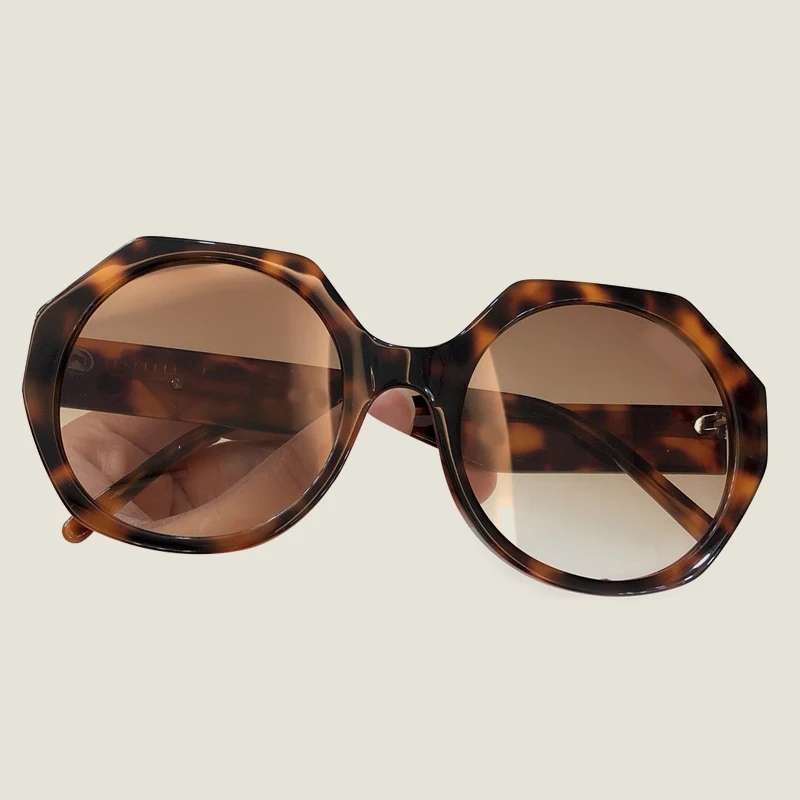 No4 Sunglasses Многосторонние Круглые Солнцезащитные очки Для женщин Высокое качество модные женские солнцезащитные очки оттенки зеркальные очки УФ 400 - Цвет линз: No4 Sunglasses