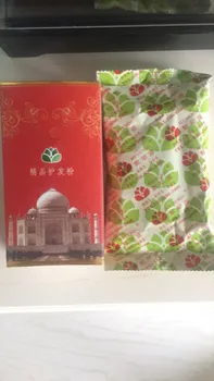 

Professional hair care powder pure plant no stimulation dyeing cover white hair hair care powder wine red 100 ml