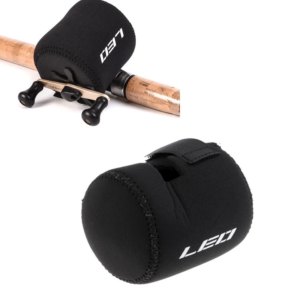 Elastic Fishing Reel Bag Protective Pouch Case for Trolling Drum Reel
