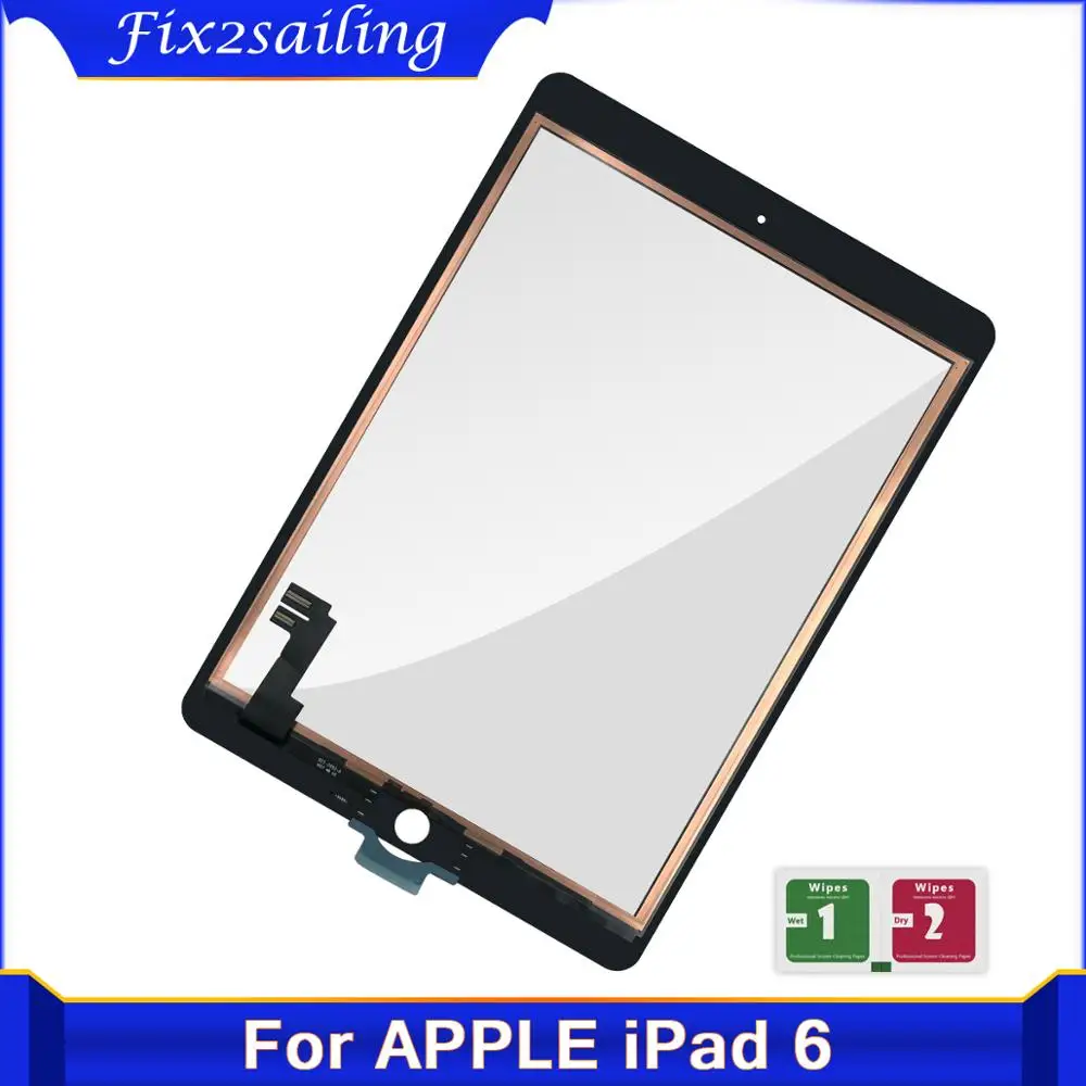 Для iPad 6 Air 2 A1566 A1567 9," сенсорный экран дигитайзер ЖК внешняя панель Замена датчика