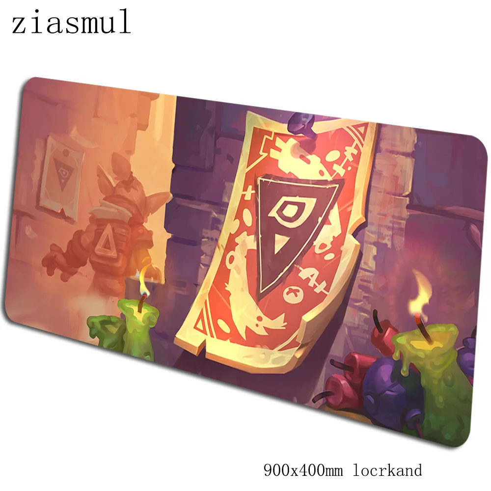 Hearthstone padmouse 900x400x3 мм игровой коврик для мыши Новое поступление коврик для мыши геймерский компьютерный Настольный коврик с рисунком из аниме notbook mousemat pc - Цвет: pattern 3