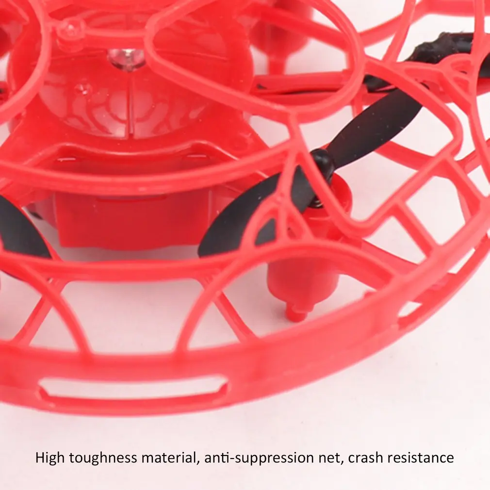 Мини НЛО индукционный самолет Rolling Surround четырехосный самолет устойчив к падению знак индукции НЛО детские игровые Игрушки