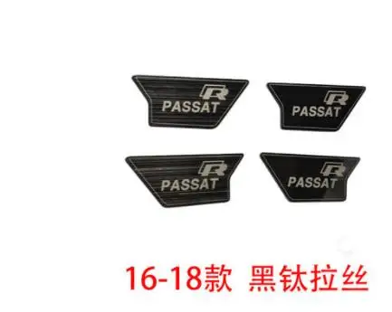 16-18 Passat Внутренняя дверная наклейка подходит для Volkswagen 11-19 абсолютно новая Passat переоборудованная внутренняя ручка из нержавеющей стали украшения - Цвет: 16-18 Passat