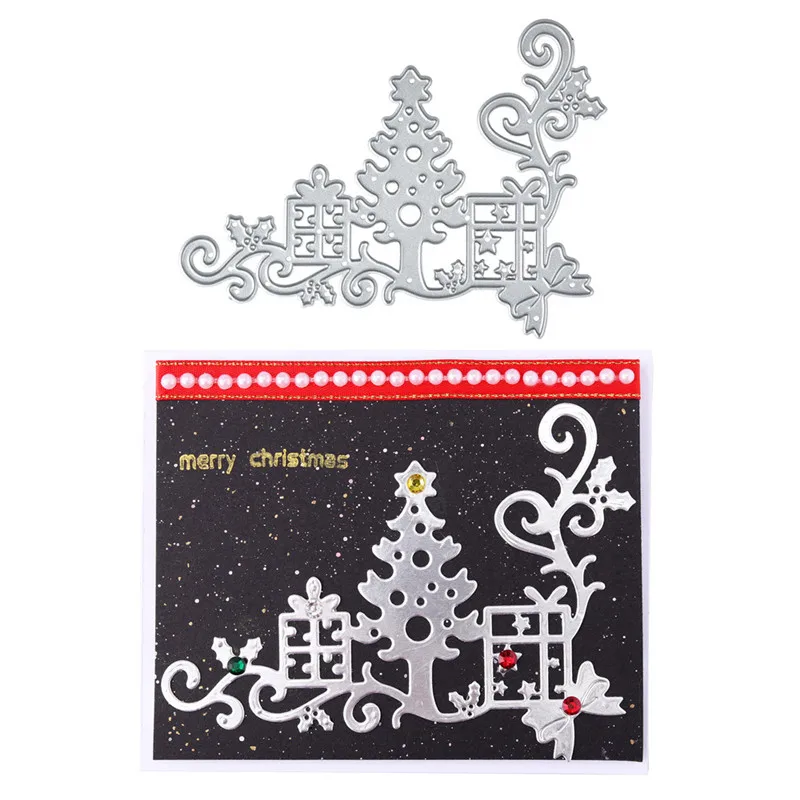 

Eastshape Lace Tree Dies Corner Gift Box Metal Cutting Dies New 2019 Card Making Craft Dies Scrapbooking Die Cut Decor Stencil