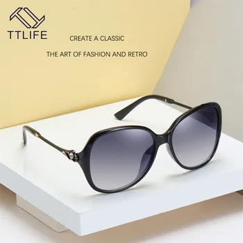 

TTLIFE 2020 Women Sunglasses Square Luxury Brand Vintage Design Sun Glasses Driving Goggle Anti-glare Lunette Soleil Femme