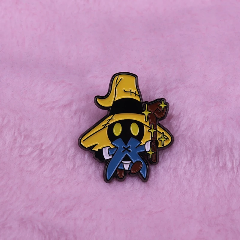 Final Fantasy Vivi pin милые Вечерние черные маги