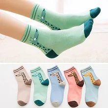 Хлопковые дышащие зимние женские носки, забавные Повседневные носки в стиле Харадзюку с принтом животных, женские повседневные трендовые носки для девочек, Calcetines Mujer