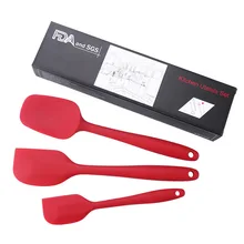 От производителя, трехсекционный силиконовый скребок для торта, нож для масла, лезвие, перемешивающий нож, инструмент для выпечки