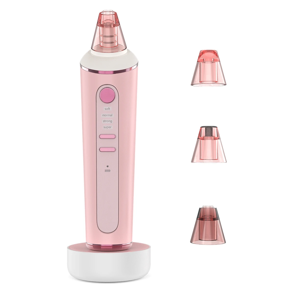 

EAS-Makeup Remover Vacuum Blackhead Acne Meter USB Charging Smart Memory Electric Skin Cleaner Shrink Pore Tool with LED Light