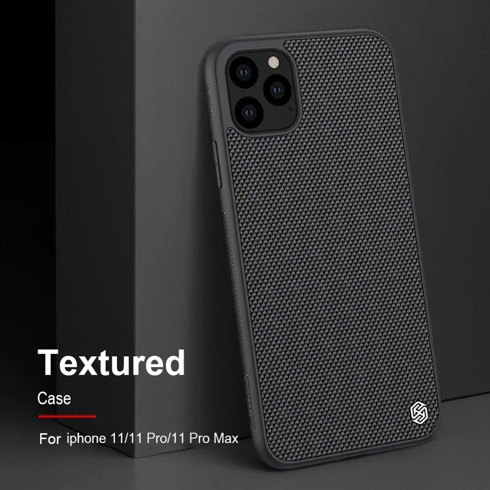 Чехол NILLKIN для iPhone 11 текстурированный нейлоновый чехол прочный нескользящий