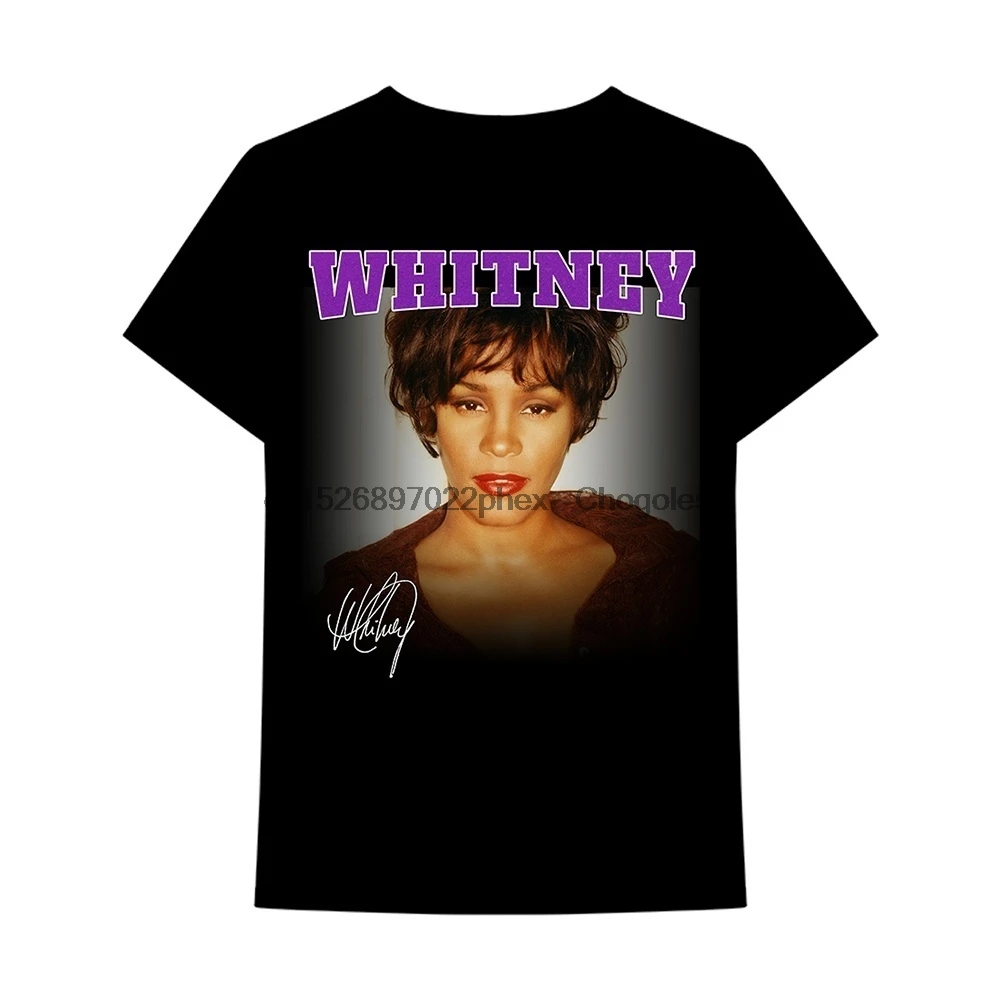 Винтажные Whitney Хьюстон я всегда буду любить тебя фирменная футболка S-234XL A1077