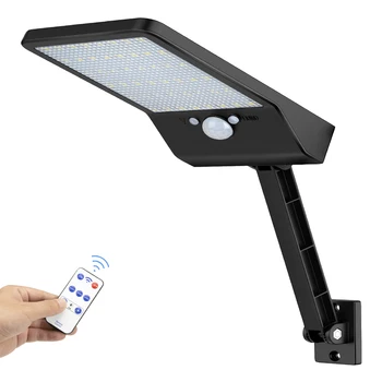

48 LED Solar Lamp solar lights outdoor IR Motion Sensor duction Sense Flood Light remote controller rotable pole street wall CE