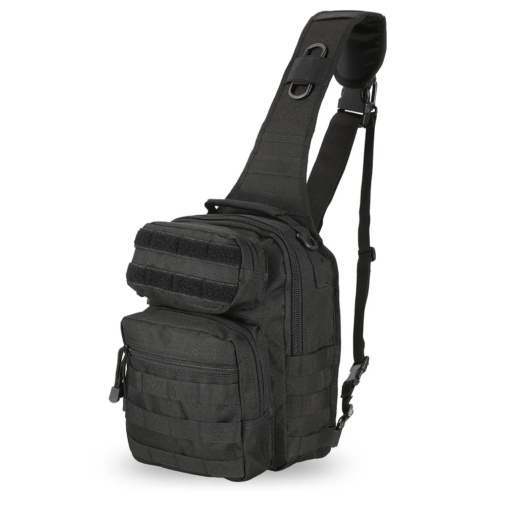 

Outdoor EDC Bag Tactical Backpack Military Shoulder Molle Bag Chest Pack Bag Sport Molle Daypack for Camping Hiking Hunting