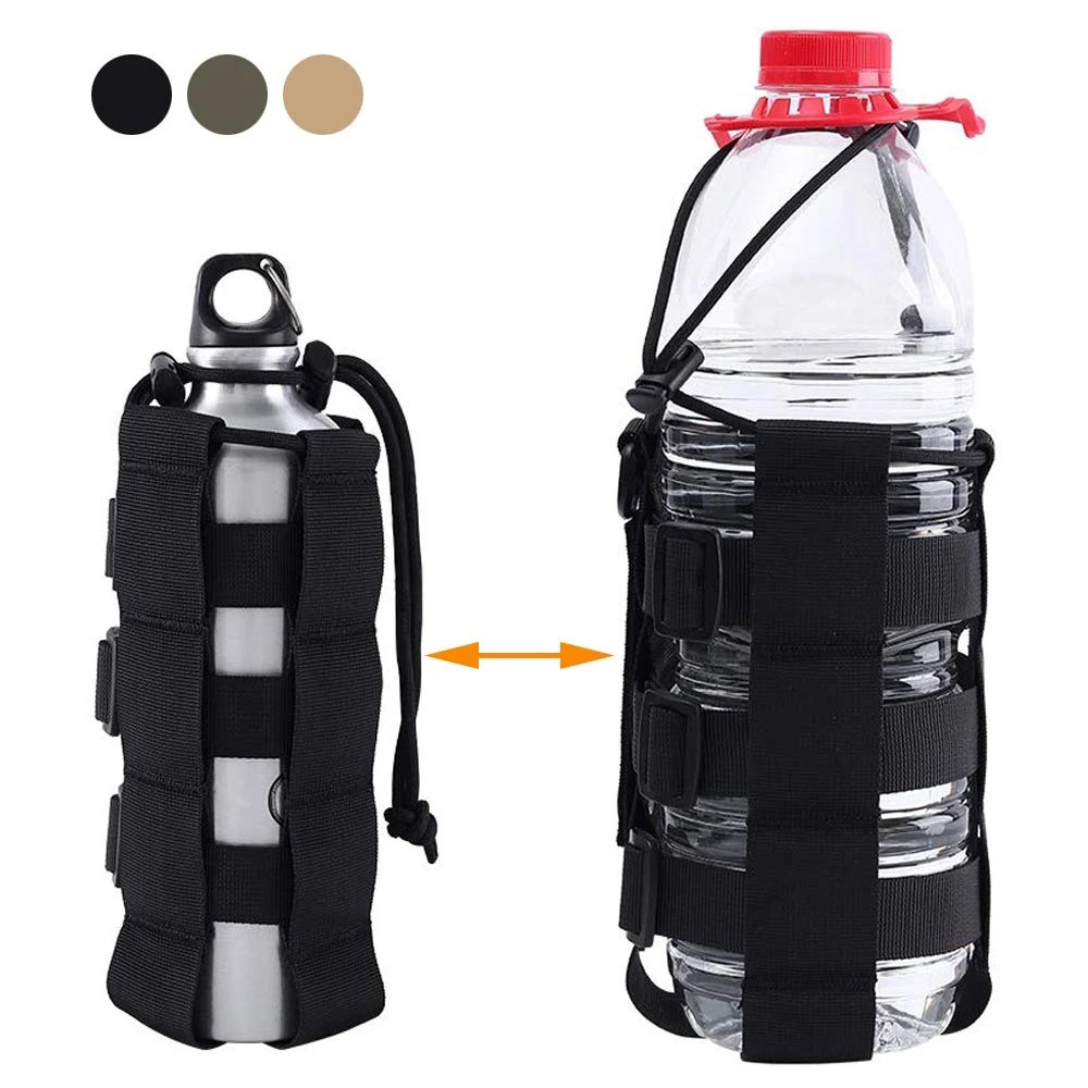 Tactical Molle Water Bottle Pouch Travel Kettle Bag Portable Hydration Carrier Bag Pouch For Hunting Camping Hiking Water Bags Aliexpress