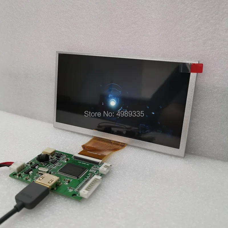 6,5 дюймовый дисплей модуль комплект для Raspberry Pi ручной дисплей устройства автомобиля DIY400 разрешение яркости 800X480