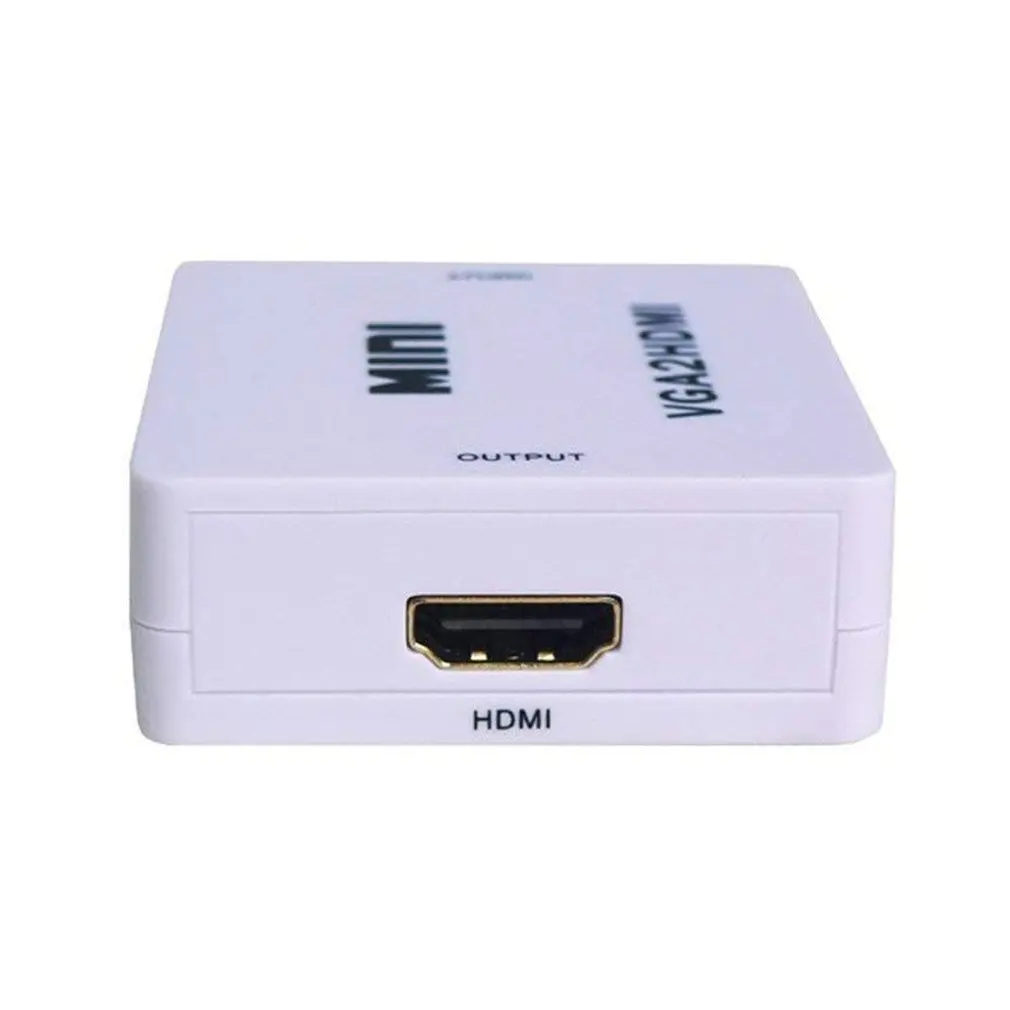 HD 1080P мини HDMI в VGA конвертер с аудио HDMI2VGA видео коробка адаптер для Xbox360 PC DVD PS3 PS4