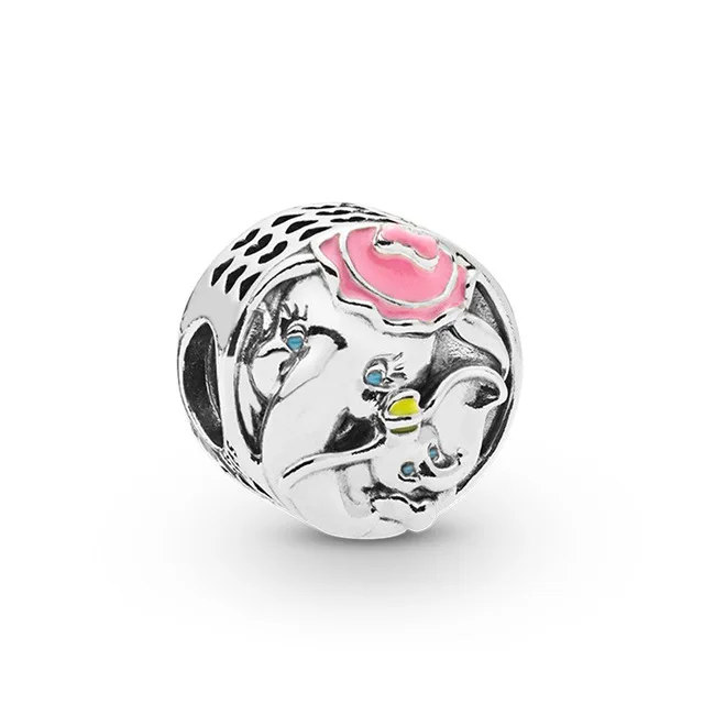 

GAOMEIYINSHI 100% 925 Sterling Silver New 2019 Spring 797850ENMX DUMBO & MRS CHARM Beaded High Quality Jewelry Free Shipping