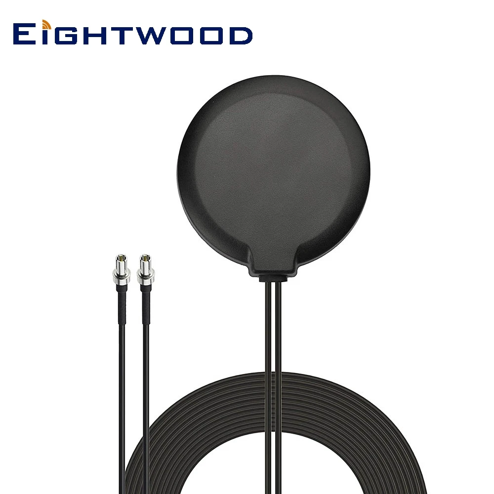 

Eightwood 4G LTE Magnetic Mount MIMO TS9 Male Antenna for Hotspot Router AT&T ZTE Netgear LB1120 Nighthawk M1 MR1100 Unite 770S