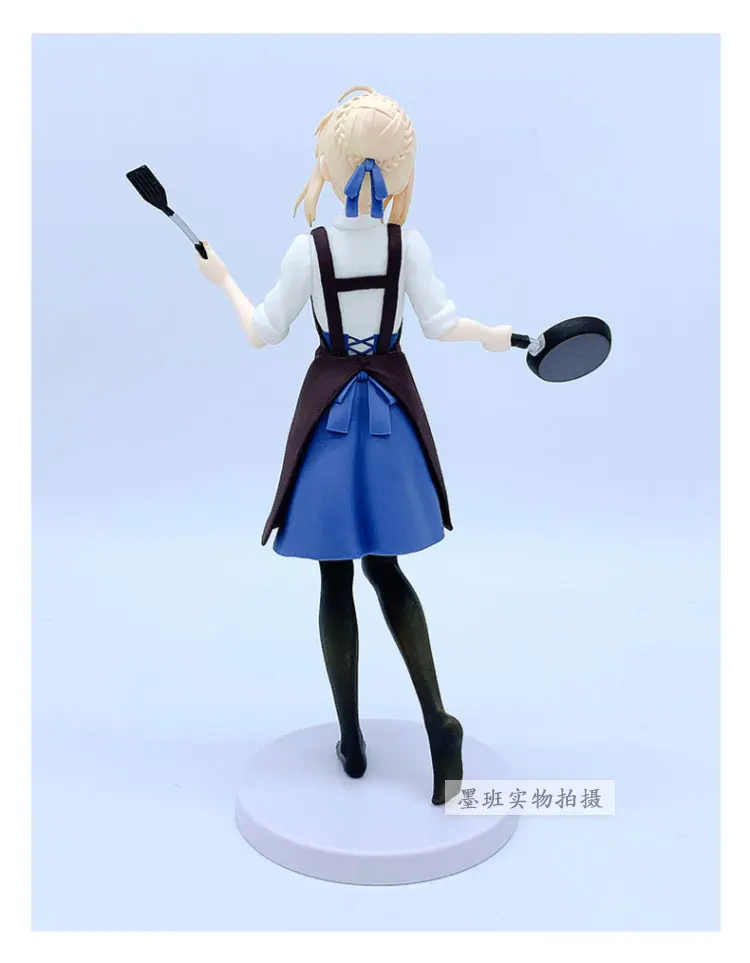 21 см оригинальная Аниме Фигурка MFC серия Emiya-san-Chi-no-Kyou no Gohan Saber Matou модель игрушки с коробкой