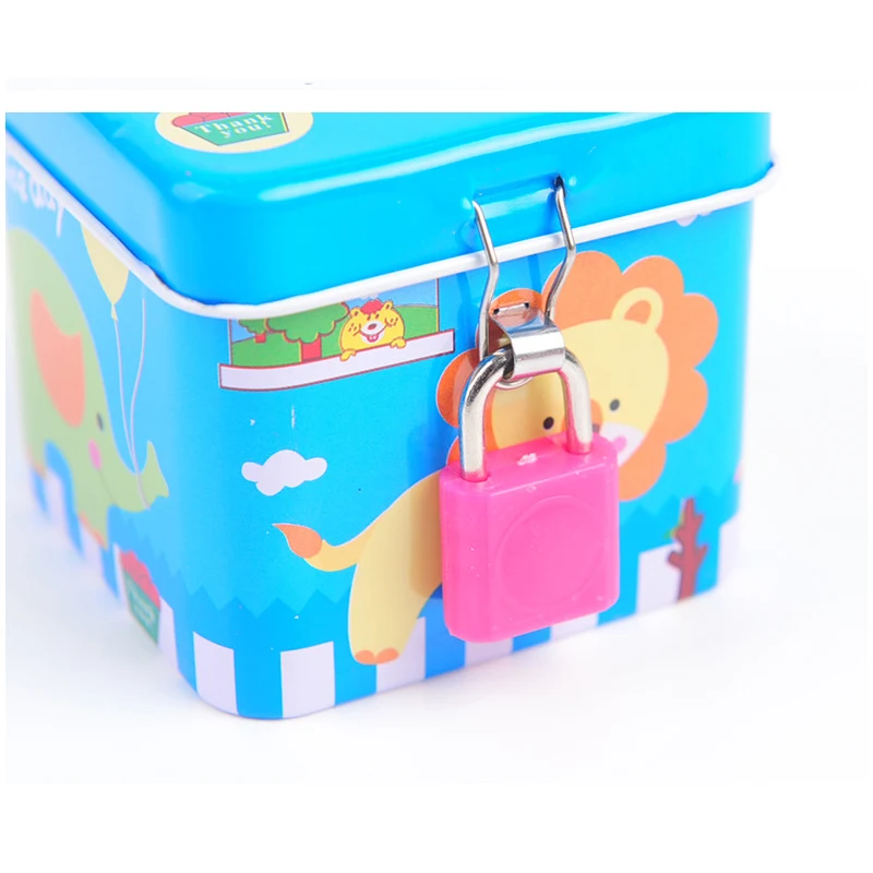 1Pcs 앵무새 돼지 저금통 대화 형 조류 장난감 퍼즐 퍼즐 동전 주석 상자 항아리 앵무새 장난감 색상 랜덤