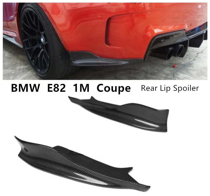 Задний спойлер из углеродного волокна для BMW E82 1M Coupe 2008 2017 диффузор бампера