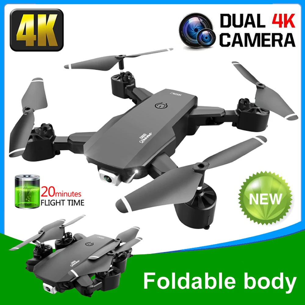 Радиоуправляемый квадрокоптер Дрон UAV с 4K HD профессиональной камерой в режиме