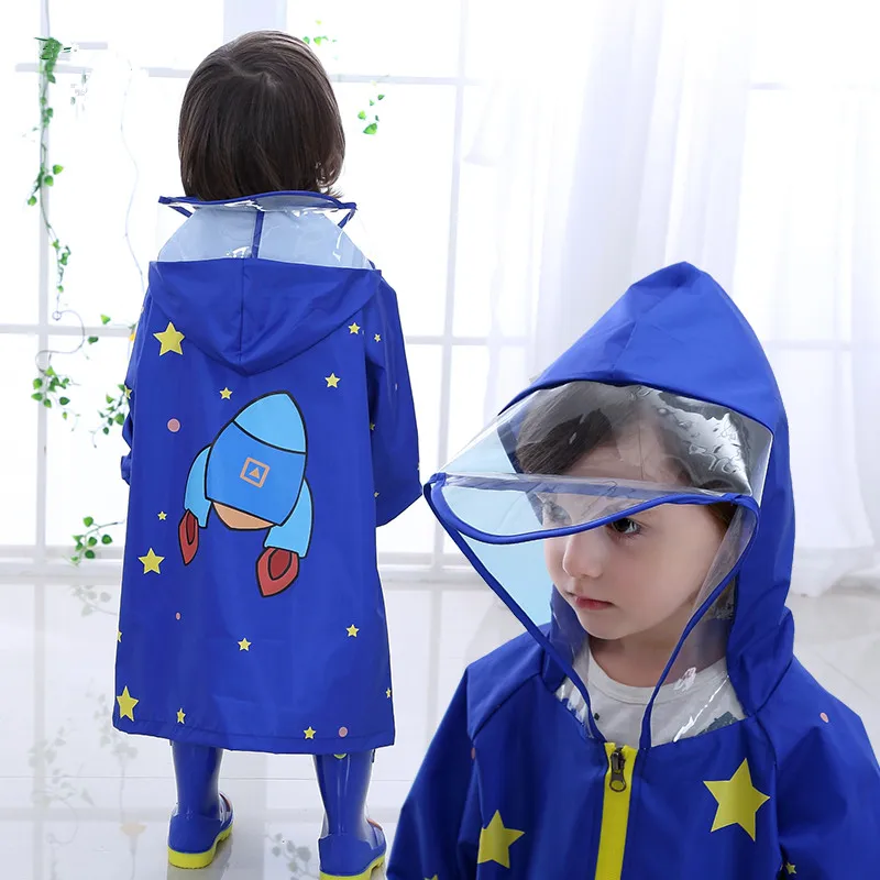 Модное непромокаемое пальто для малышей непромокаемый костюм детей дождевик