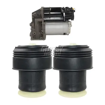 

AP03 2pc Rear Air Springs & Air Suspension Compressor Pump for BMW X5 E70 / for BMW X6 E71 E72 37206789938 37126790078