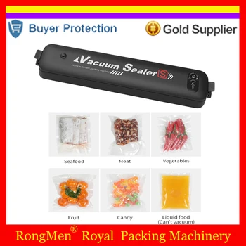 

Vacuum Bag Sealing Machine Electric Vacuum Sealer Vaccum Pouch Packaging Machine With 15pc Bags Free Food Fish Fruit Meat Packer