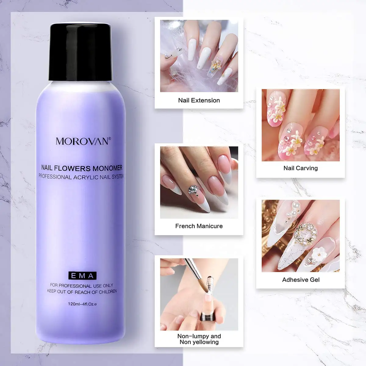 Acrylic Powder Liquid Set Crystal Powder kit For Gel Nail Polish Extension Manicure Tools Liquid Monomer Nails Art