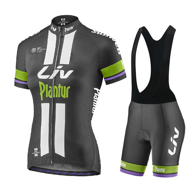 

2020 LIV New Arrivals Women's Cycling Jerseys Set Short Sleeve Bicycle Clothing Quick-Dry Riding Bike Clothes Ropa Ciclismo
