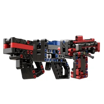 

303+Pcs MOC Mechanical Weapon DIY Educational Blaster Model Bricks with 15 Darts - 3 Types
