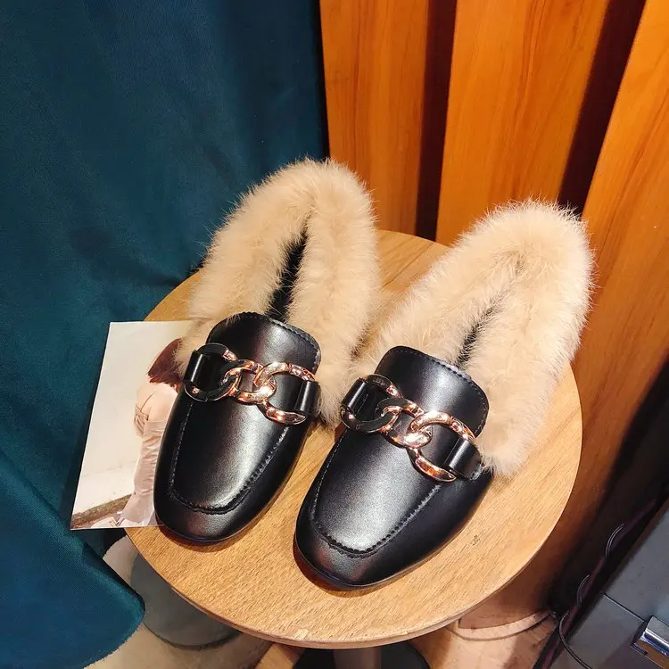 Tongxi/Женская обувь; коллекция года; Сезон Зима; фирменные дизайнерские туфли-оксфорды; женские лоферы с пряжкой; балетки на плоской подошве
