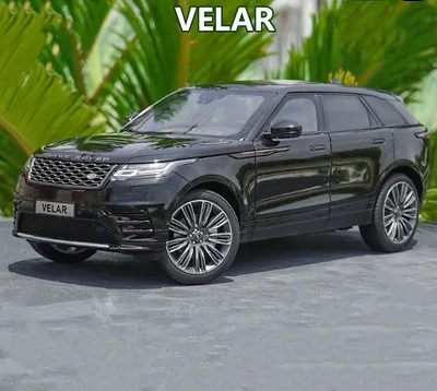 LCD VELAR-Black Изысканная модель из сплава велара с ЖК-дисплеем 1:18, модель внедорожника с высокой имитацией, Высококачественная коллекция и подарки - Цвет: LCD VELAR-Black
