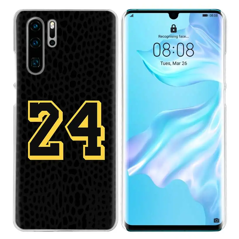 02 Чехол для телефона Basketball 23 24 Number для huawei P20 P Smart Z Plus Nova 5 5i P30 P10 P9 P8 mate 10 20 30 Lite Pro - Цвет: 02