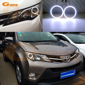 

For Toyota RAV 4 RAV4 IV 2013 2014 2015 Excellent Ultra bright COB led angel eyes halo rings