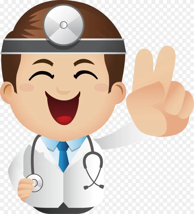 医生卡通 快乐的医生png图片素材免费下载 图片编号 Png素材网
